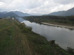 福知山マラソン
新音無瀬橋から見た由良川