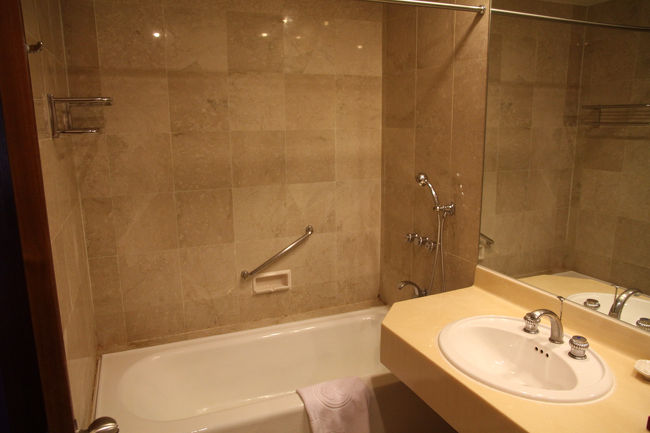 反対には湯船もありました。