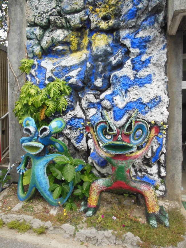 シーサーのオンパレード