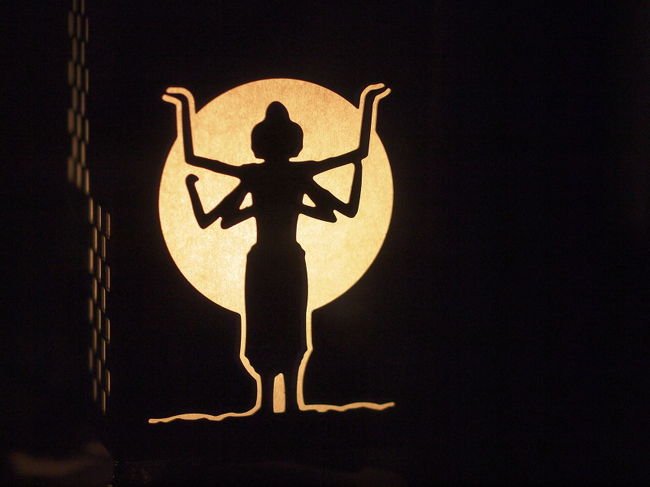 ならまち界隈の夜　　みんなの人気者がいました。　<br /><br />