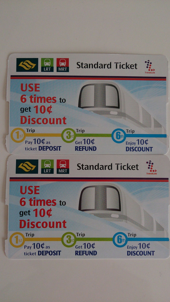 MRTを使ってホテルへ向かいます。<br />MRTは分かりやすい表示があるので使いやすかったです。<br />チケット購入する際大きいSG$は使えないので両替の時に2SG$多めに両替するのがいいです。<br />滞在中の移動は主にMRTを使いました。<br />MRTでは子供がいるとすぐ優先席を譲ってくれたのでとても助かりました。<br />