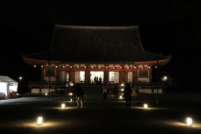 金堂は奉納コンサートの会場だそうです。<br />この日はコンサートの開催がなかったので、静寂としていました。