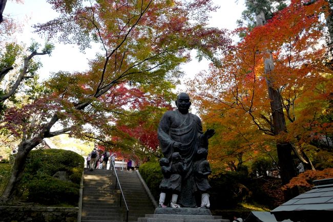 1021そのままタクシーで今熊野観音寺へ．西国十五番観音寺．ここは御寺泉涌寺とことなり弘法信仰の庶民的な場所
