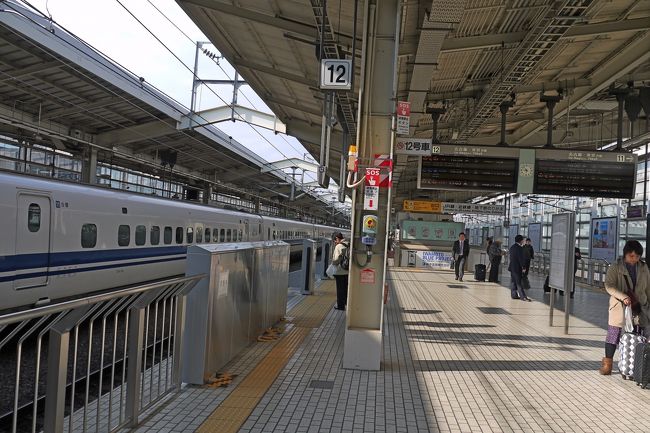 1054発のぞみ12号で帰京