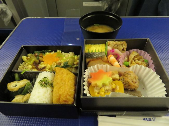 このようなお食事が提供されました。