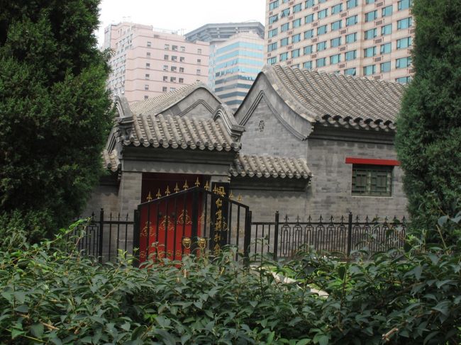 殆ど残っていなかった。漢方薬会社の施設だけが僅かに残ってる程度。