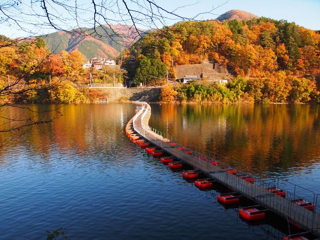奥多摩・三頭山　麦山浮橋からの周回コース