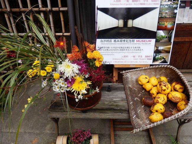 受付をすますと左手にこの果物があります。この黄色いかりん（？）は一人一つもらっていいと言われました。私は何に使うかわからなかったので、もらいませんでしたが・・・