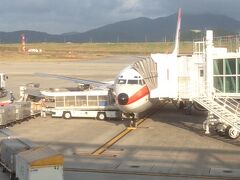 石垣空港到着です。順調に修行も進みます。
