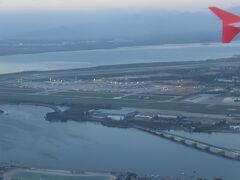 2日前に到着したアントニオ・カルロス・ジョビン国際空港
今日はここには着陸しない。