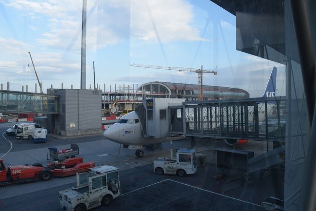 ベルゲンからオスロまでは約１時間のフライト。ベルゲンからオスロまでを飛行機で行くと約7時間かかるので、やっぱり飛行機って楽チン。<br /><br />オスロでストックホルム行きの飛行機に乗り換えます。オスロで国内線から国際線へ移動があるので、とりあえず、ダッシュしました。朝の8時過ぎなのに空港内を早足で人並みを避けながらダッシュです。朝から、頑張ったわ〜、私。<br /><br />無事にストックホルム行きのSASに乗り込むことに。ここまで着たら、安心。今からおる飛行機。約　１時間のフライトよろしくね〜<br /><br />ストックホルムまでのフライトも約1時間。朝から飛行機がキャンセル→次の便に変更、オスロ空港内でダッシュ。。。その疲れからかフライト中ぐっすり！！で復活で〜す<br /><br />