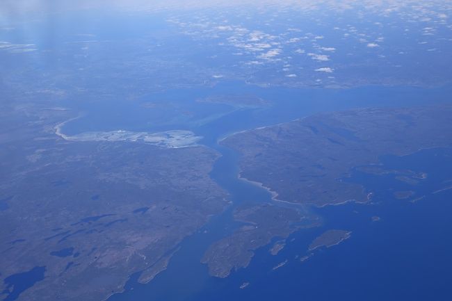 地上の朝の風景