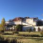秋の初めのチベット旅行6日ツアー　ポタラ宮殿のラサ、タシルンポ寺のシガツェ、カローラ氷河など