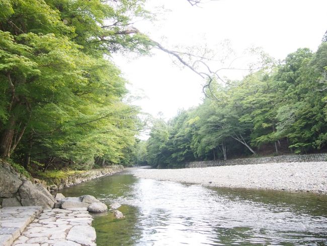 手と口を清めます。<br />