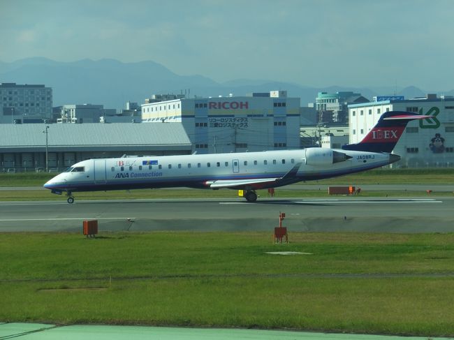 離陸前のIBEXエアライン