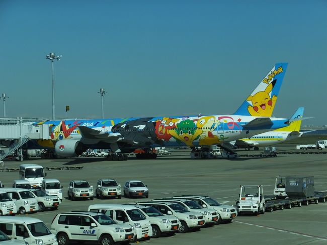 娘のお土産用に撮影<br />ポケモンジェット