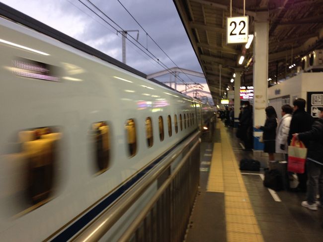 6：51発鹿児島中央行。これで広島まで行く。