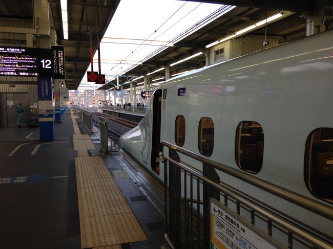 N700。特にこの角度から見るノーズのデザインは最悪。機械は機能的なものほど美しいというが、これはまったく酷いデザイン。ここまで醜くなければ、トンネルの衝撃波を低減できないのか？<br />日本は新幹線技術の輸出推進をしているが、こんなカッコ悪い車輛じゃ、海外からの印象が悪くなるとしか思えないのだが・・・