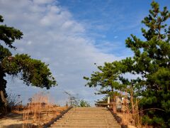 〔 潮音山公園 〕

「向上寺」は潮音山という小さな山の山腹の一角にありますが、この山全体が「潮音山公園」となっています。

三重塔の脇からさらに山の頂上に向かって遊歩道が延びていますので、もう少し上まで行ってみましょう♪
