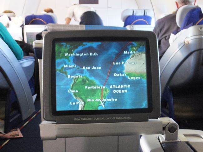 このような飛行ルートでした。