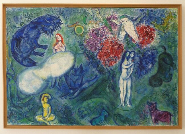 美術館巡り：ニースのシャガール美術館(30)でシャガール芸術を