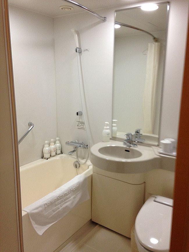 バス・トイレはロイネットとしては普通。ビジネスホテルにしては広め。