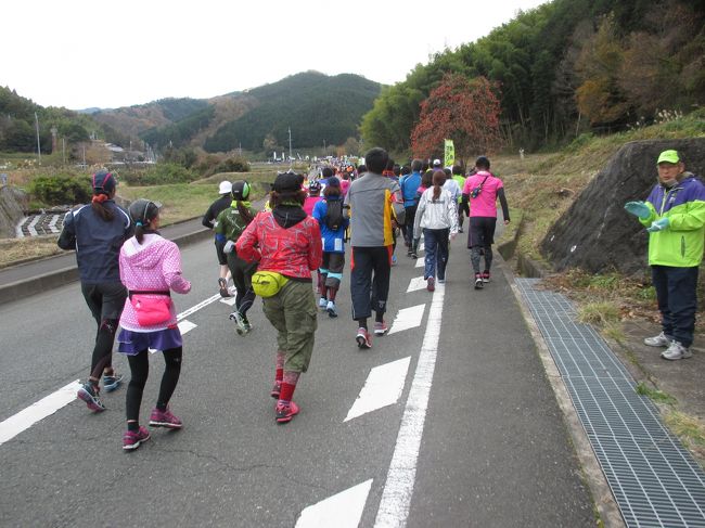 高槌町<br />山間部に入ります。