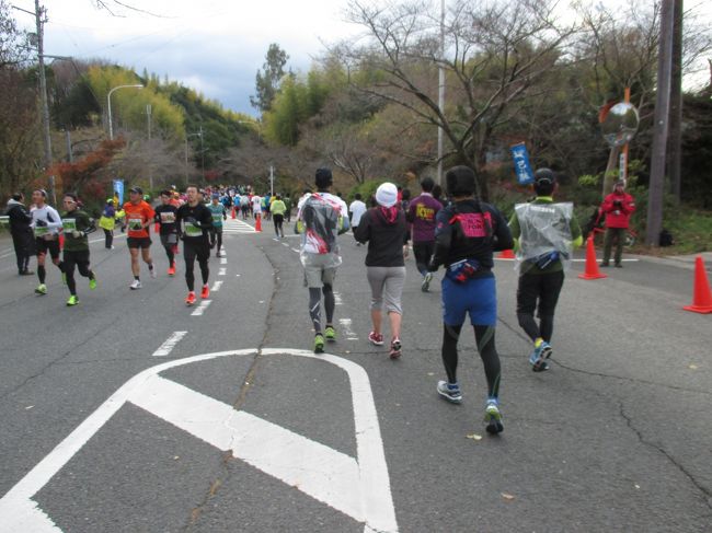 白川大橋を抜けて天理の市街地に向けて下ります。