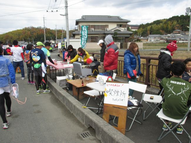 高槌町<br />私設エイド<br />ラーメンの振る舞いがありました。