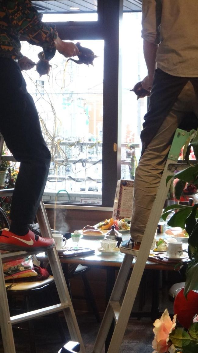 こちらはお２人で同時にやられてます。<br /><br />見えますか〜？