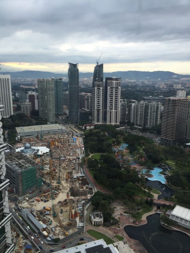 熱い国マレーシア、建設ラッシュ、いたるところで建設あり