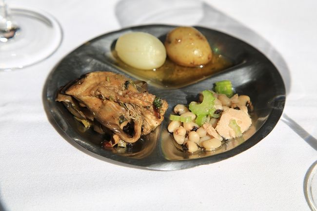 ④昼食：前菜<br />