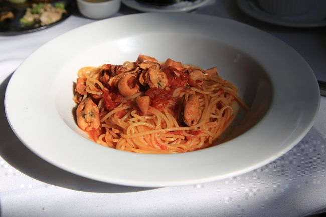 シーフードスパゲティ（いか・ムール貝入り）