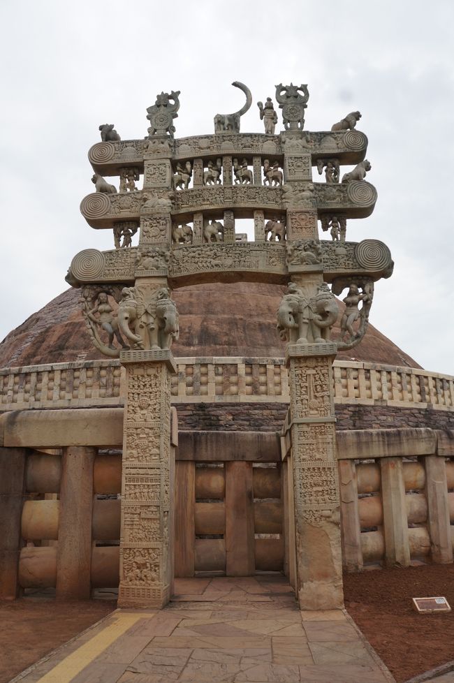 インドの世界遺産No.15：アショーカ王が仏陀に捧げたサーンチー