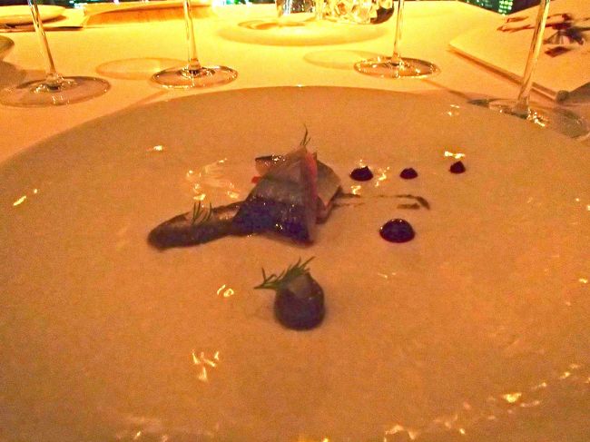 ■カナッペ　　撮影忘れ〜<br />■アミューズブッシュ　鯖の何とか？です。