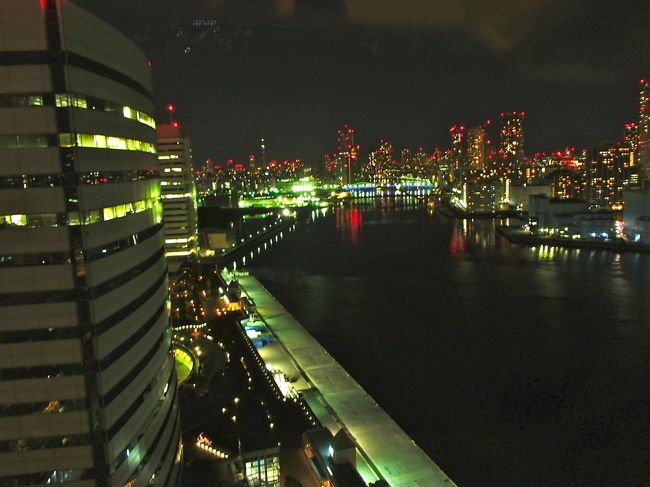 リバービュールームの眺め　「夜景」