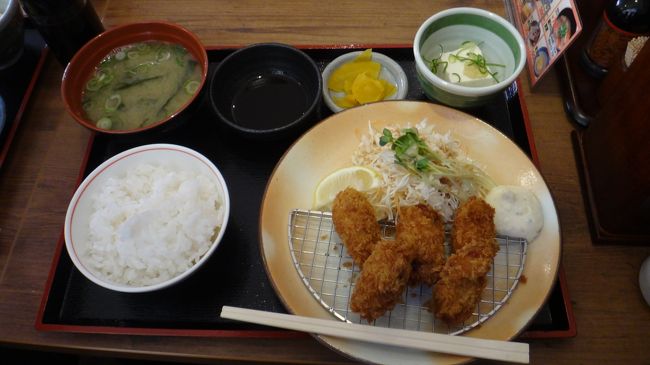 カキフライ定食
