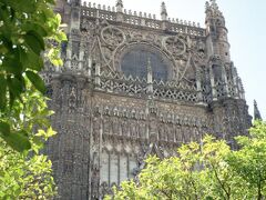 1402年から約1世紀かけてイスラム寺院の跡地に建設されたスペイン最大のカテドラルである。