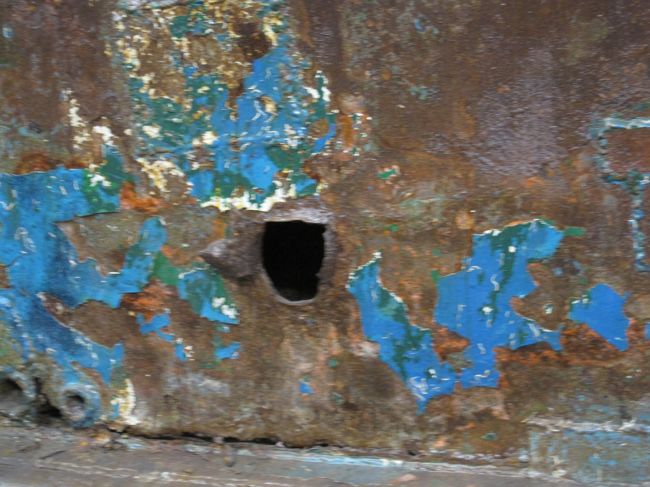 アップ。めくれているのがわかるかな？