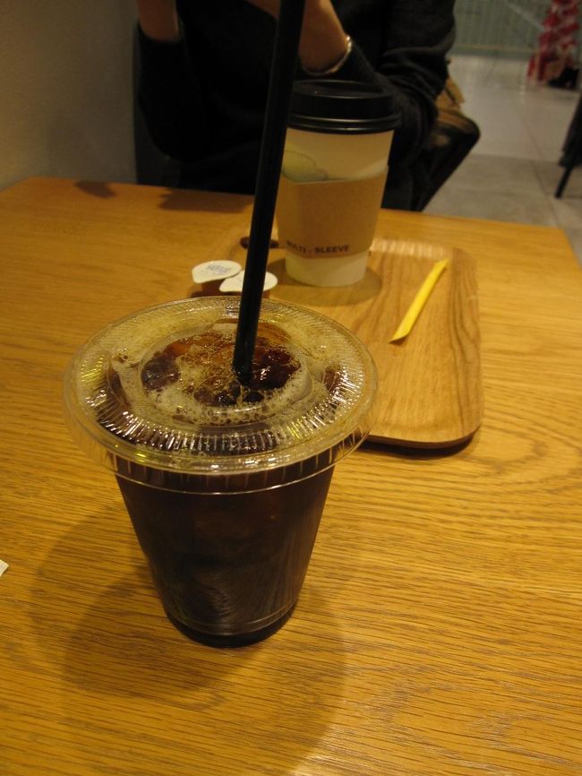 コーヒーで一息。