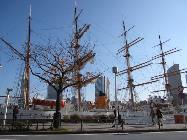 因みに桜木町駅傍の日本丸はこれ。（別日撮影）