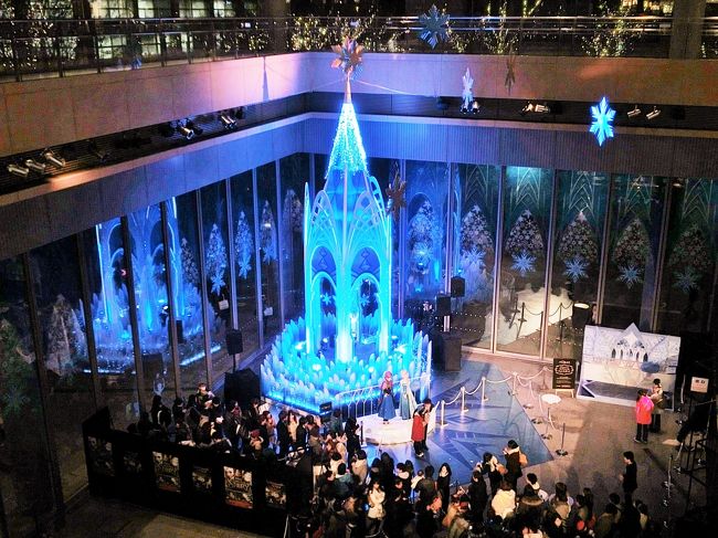 丸ビルへ、アナ雪？