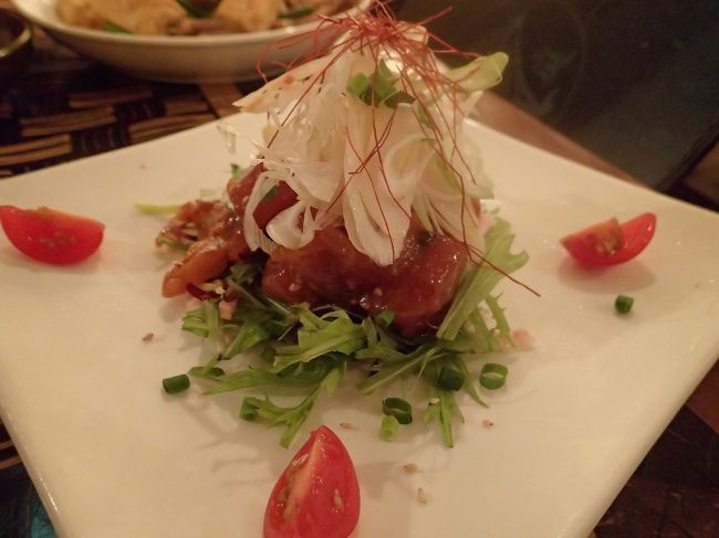 まぐろユッケ<br /><br />私が作ろか？