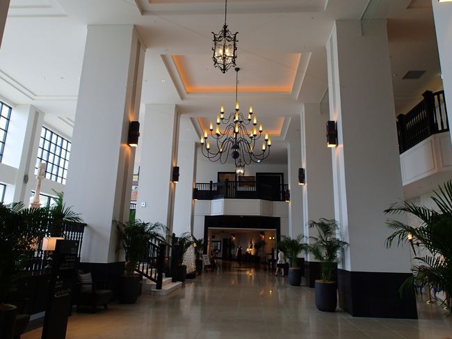 お風呂を出てホテル内を散策〜<br /> 新しいから綺麗ですね〜