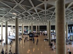 アンマン到着。空港は、まだ一部改装中ですが、立派です。無料Wi-Fiもあり。さて入国ですが、以前は空港でビザをとる必要があったようですが、日本人、香港人グループの僕達は、ビザなしで通過です。