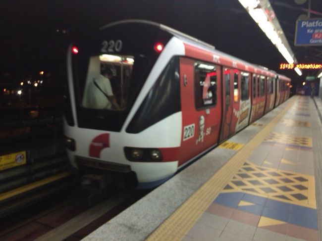 鉄道で、チャイナタウンまで