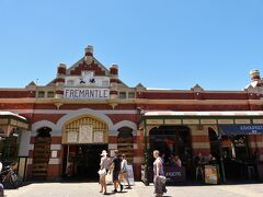 フリーマントル・マーケットの正面？の入口。1897年開設。