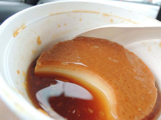 もうすぐペナン着。<br />と言う時に、イポーで買ったプリンをいただきました。<br />日本で食べるようなプリンでした☆久しぶりの味！