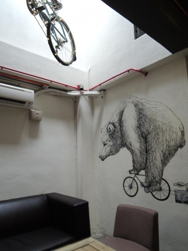 ペナンにはおしゃれ喫茶がたくさんありました。