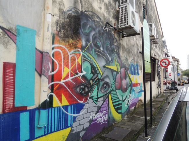 壁画③<br />これはきっと非公式（公式のものがあるのかどうかわからないけど）の壁画でＮＹにあるようなストリートアートみたいなものでした。